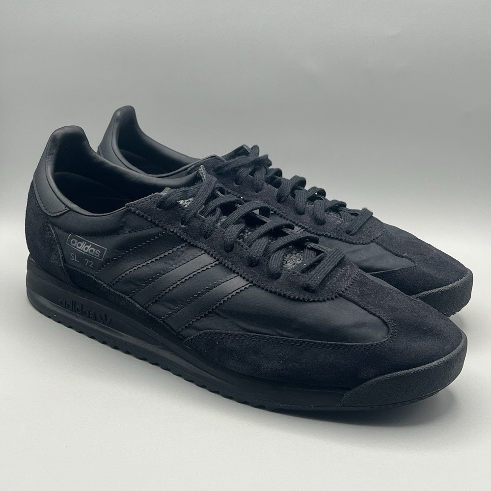 2024 Adidas Originals SL72 RS Carbon Black Retro - Men's‎ Size 13 USED